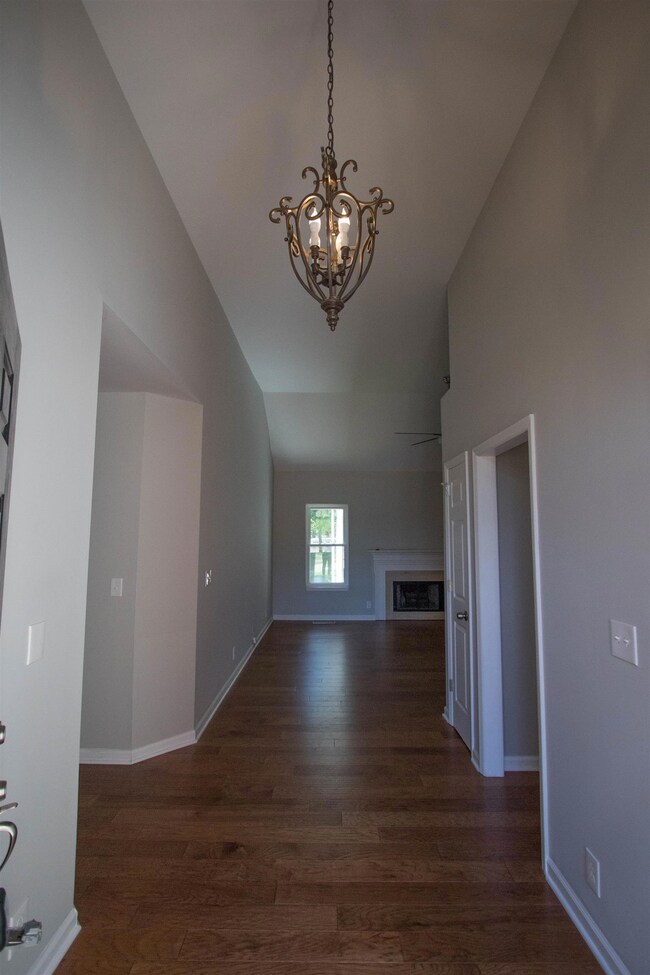 Beautiful entryway invites you in.