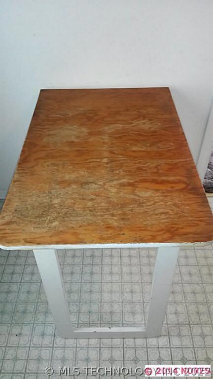 Built in fold up kitchen table