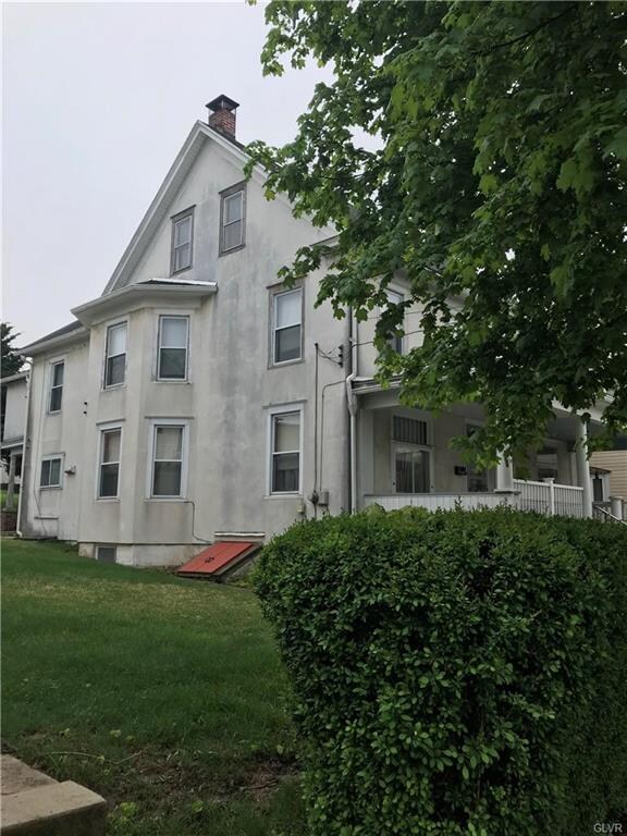 Side view of home