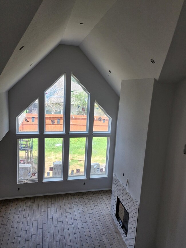 TWO STORY CATHEDRAL CEILING