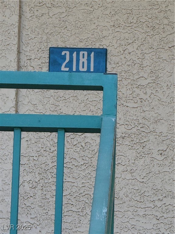 Exterior view of stucco siding