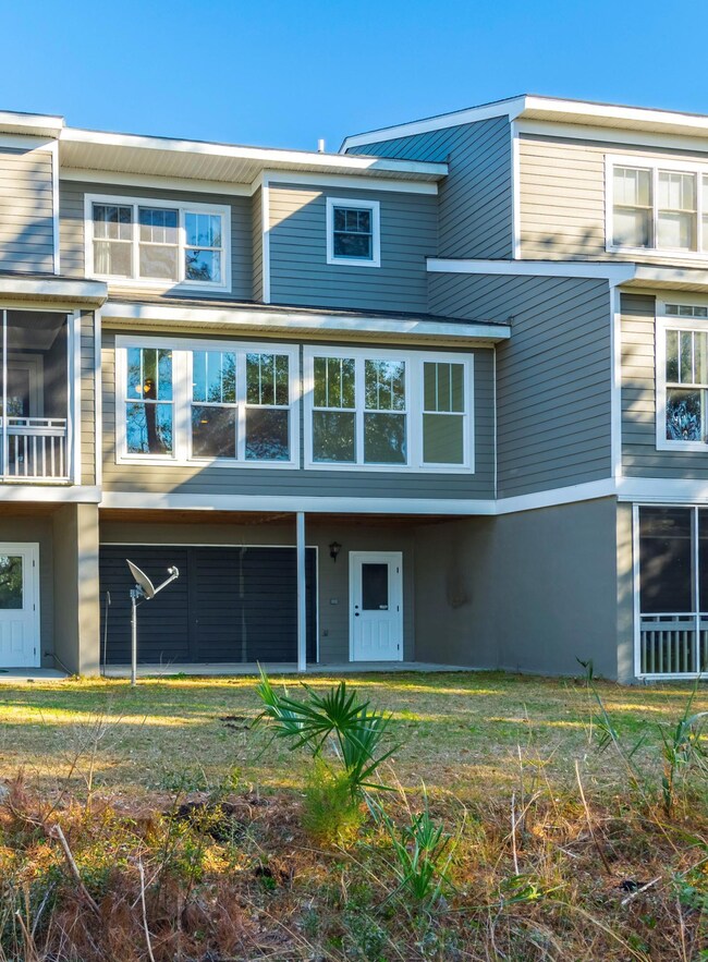 Back of Townhome
