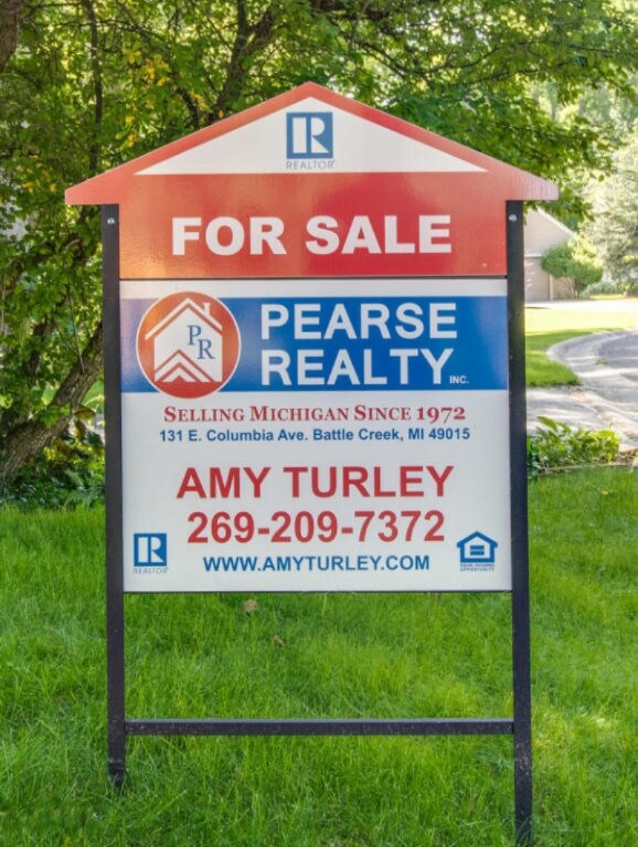 Pearse Realty yard sign