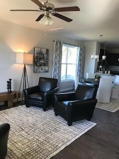 Large open living room. Photo of another home.