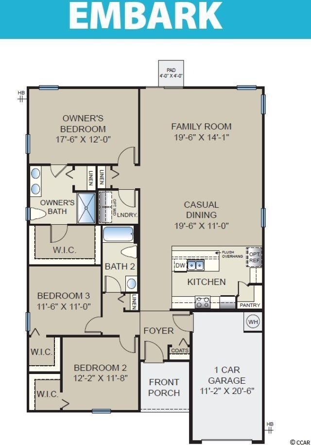 504 Dundalk Dr unit Lot 55 Embark Plan, Conway, SC 29526 - photo 4