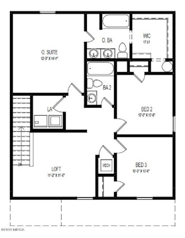 1602 2-Car - Floor Plan - BROCHURE - GRP