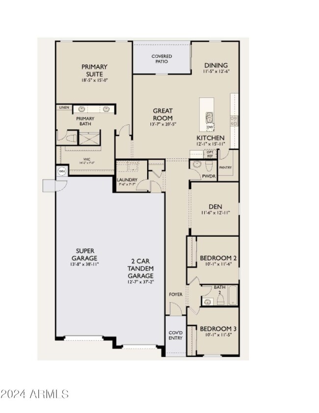 Ruby Floor Plan (Left Garage)