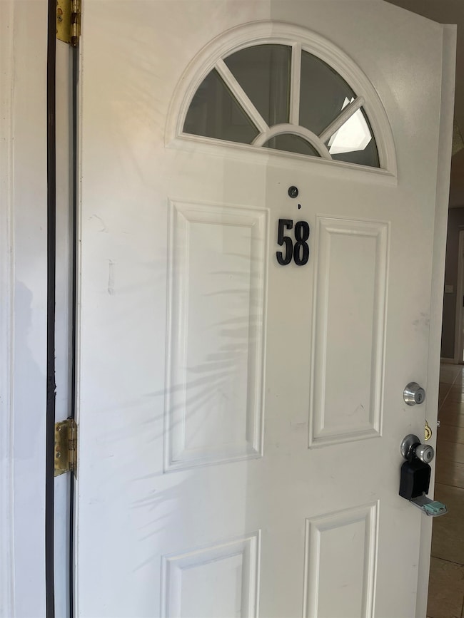 View of exterior entry