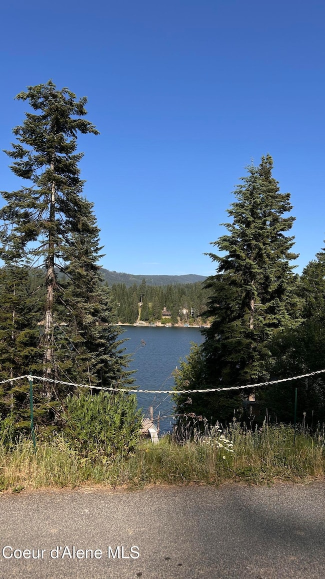 Lake view from lot