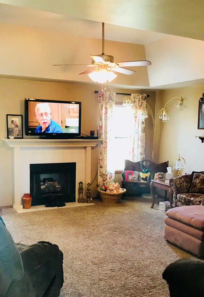 Raised ceiling in Livingroom