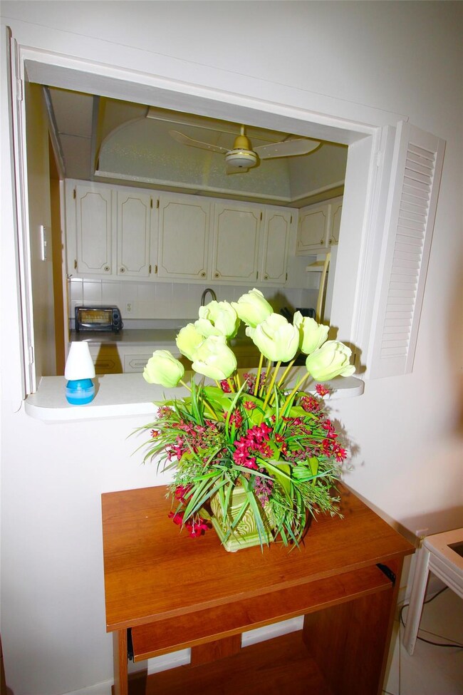 Pass Thru Window to Kitchen