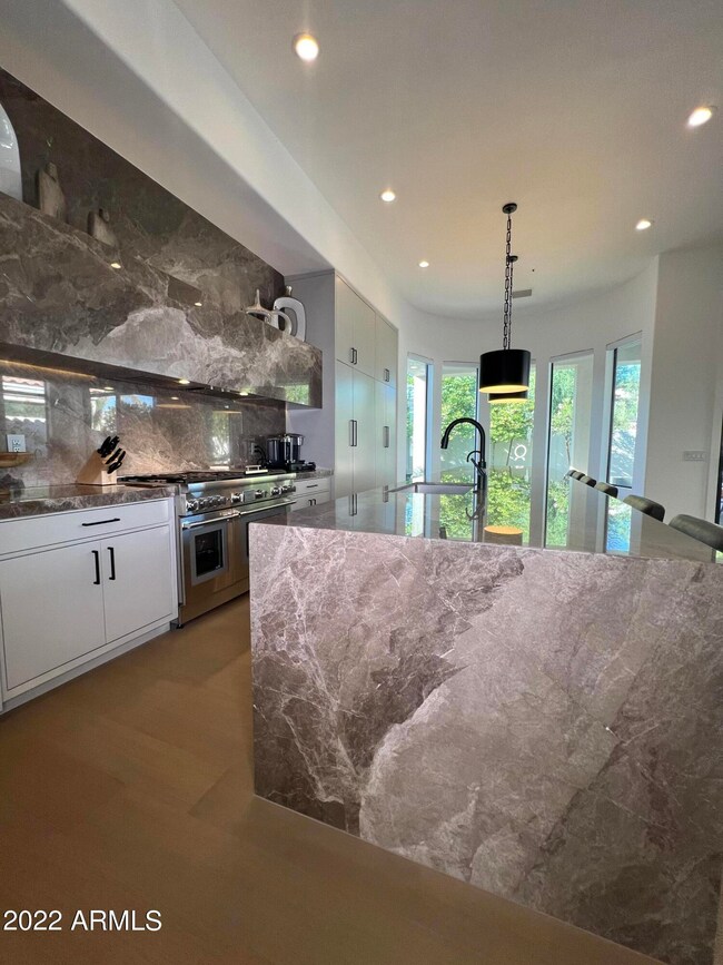 Kitchen Waterfall