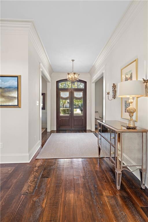 Entryway, view from living room