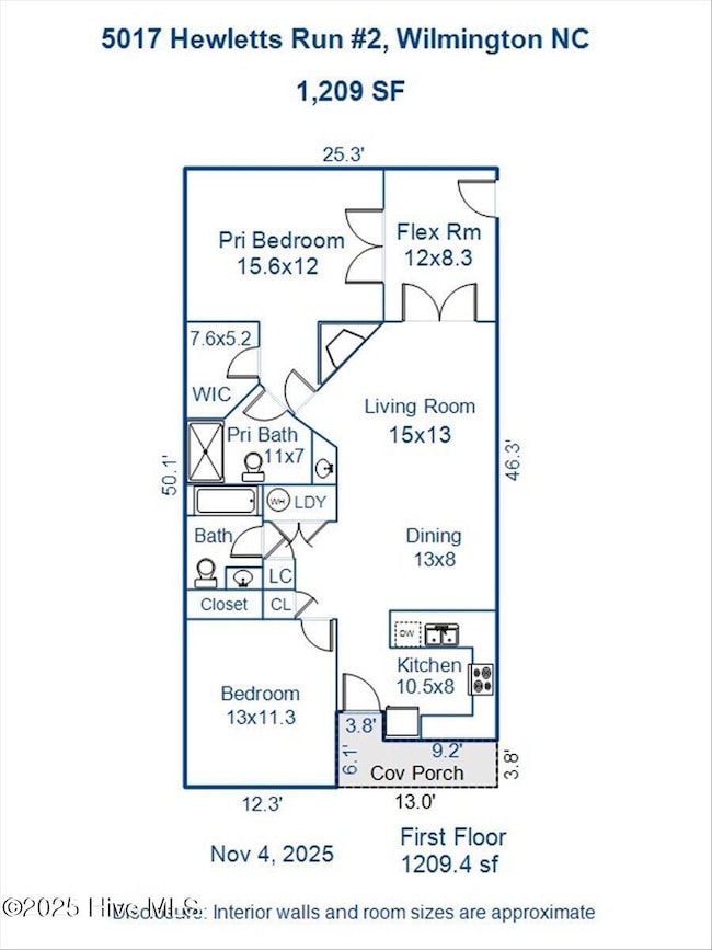 5017 Hewletts Run unit 2, Wilmington, NC 28409 - photo 3