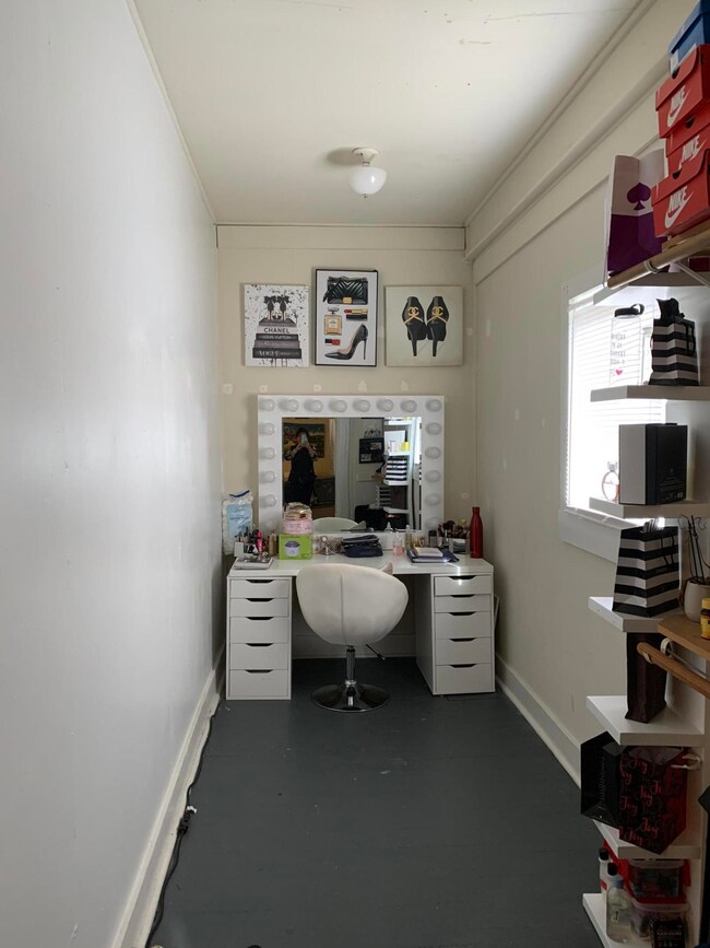 Downstairs dressing room