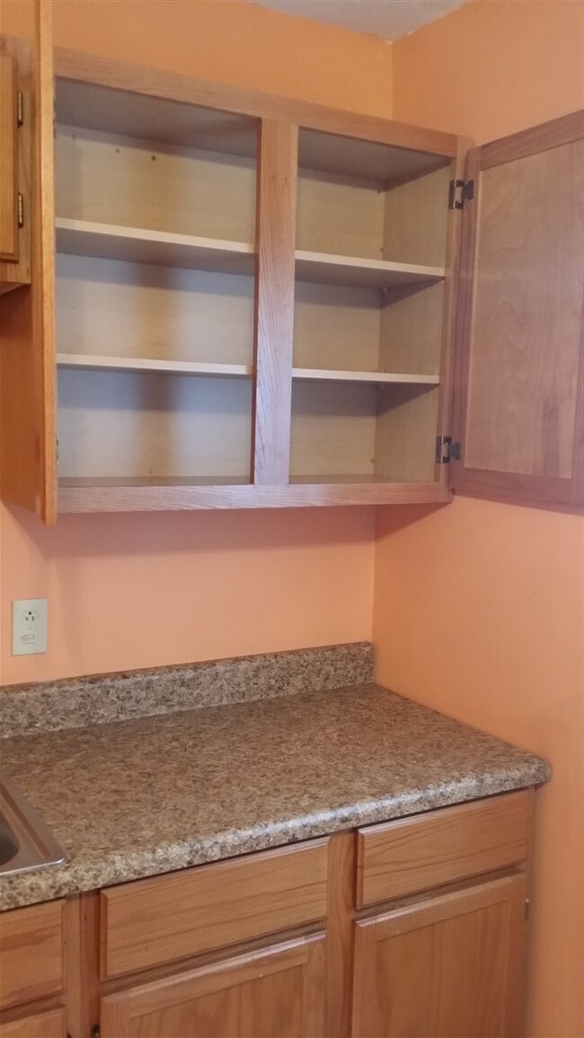 Plenty of kitchen storage.