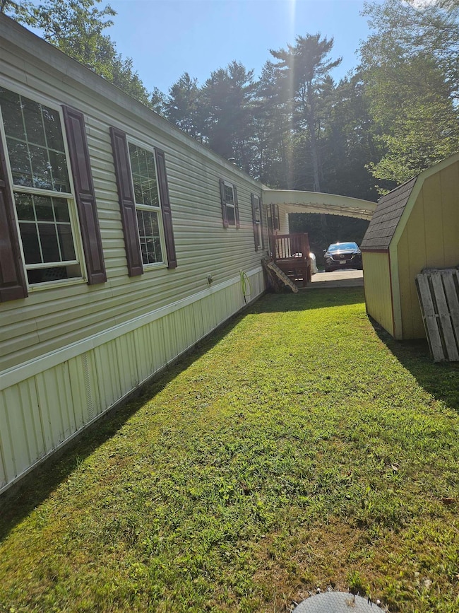 looking toward driveway