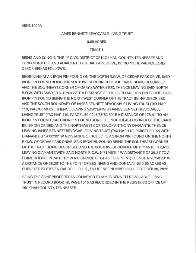 0 Cedar Park Rd, Centerville, TN 37033 - photo 6