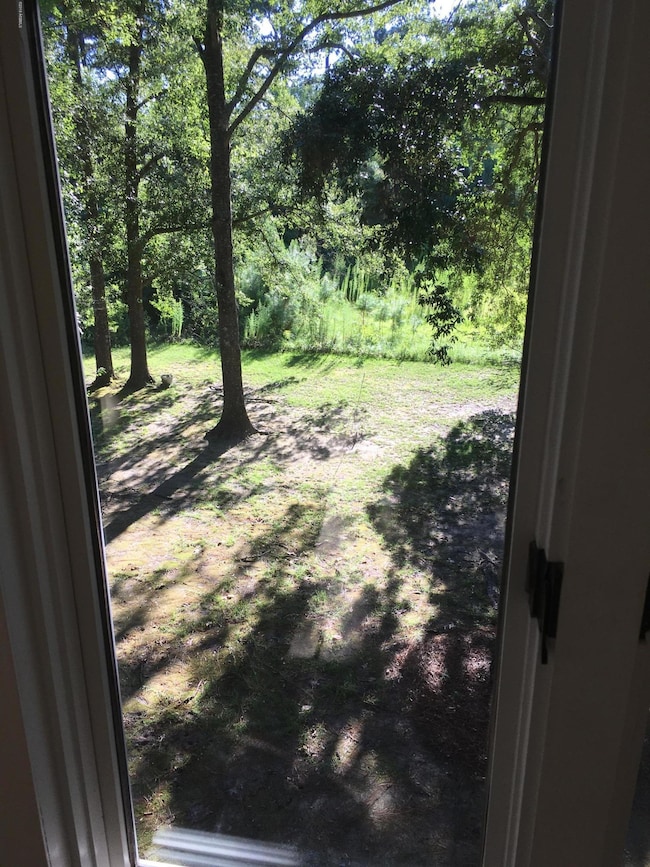 view from sunroom