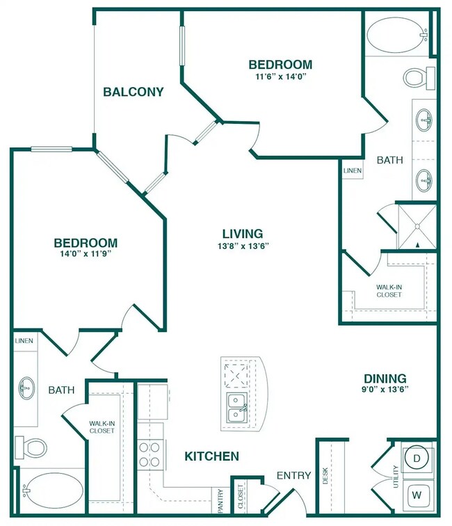 Ashton Actual Floor Plan