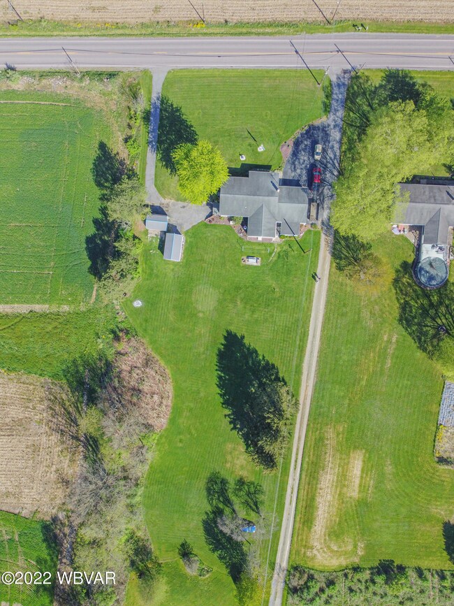 Ariel View of Property