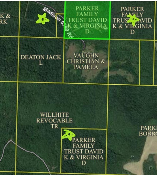 this property is the bottom 40 with green star,.