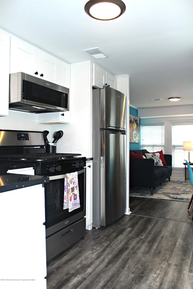 Updated kitchen with new floors