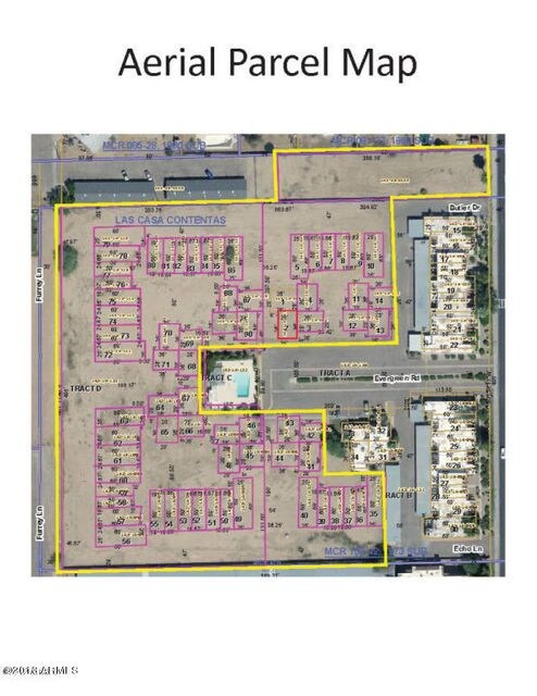 Aerial Parcel Map 59th Ave
