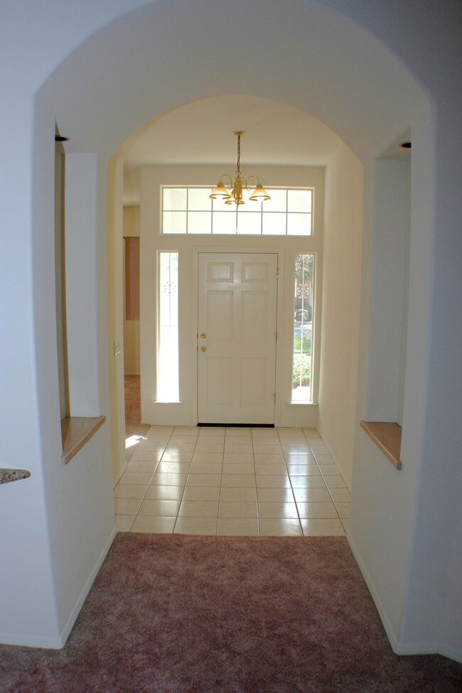 Tiled Foyer