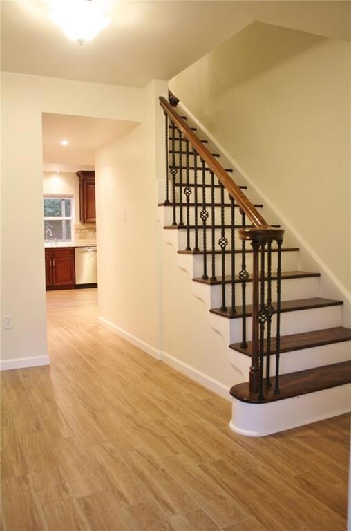 Foyer has new staircase