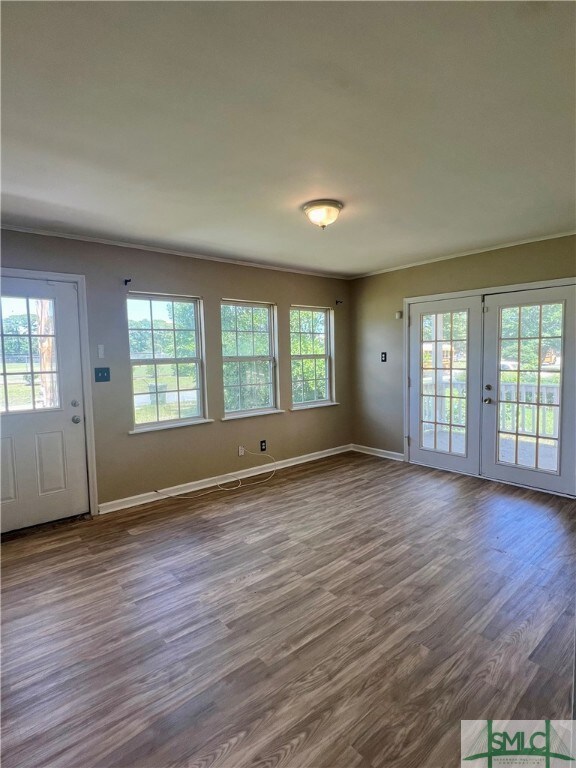 Walk inside to the living room