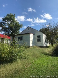 Back view of home