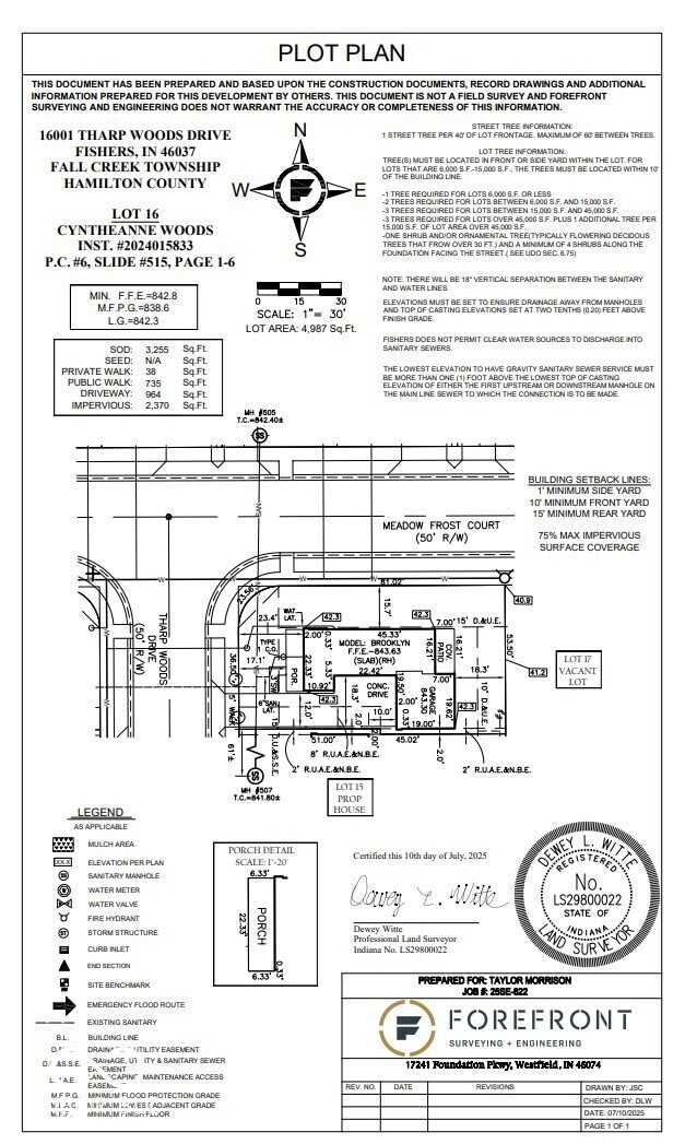 16001 Tharp Woods Dr, Fishers, IN 46037 - photo 4