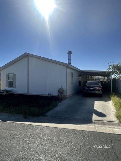 From driveway