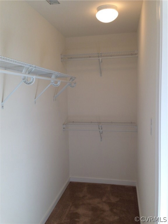 Owner's walk in closet