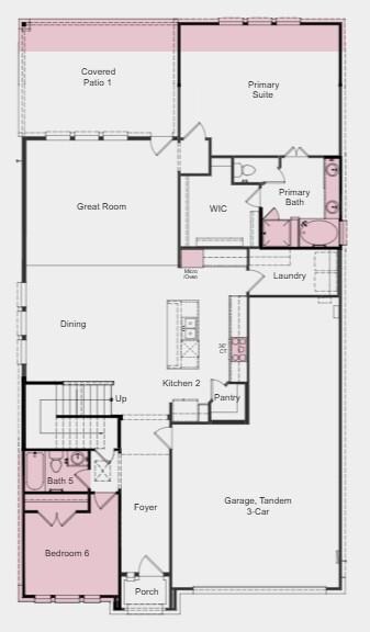 Additional highlights include: Gourmet kitchen 2, additional downstairs bedroom, 8' doors, media room, extended owner's suite and slide-in tub in owner's bath.