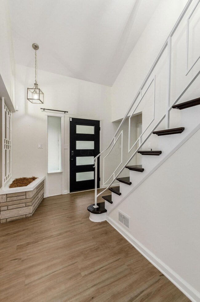 Soaring Two Story Foyer
