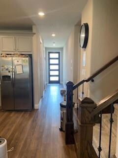 View of foyer from the kitchen