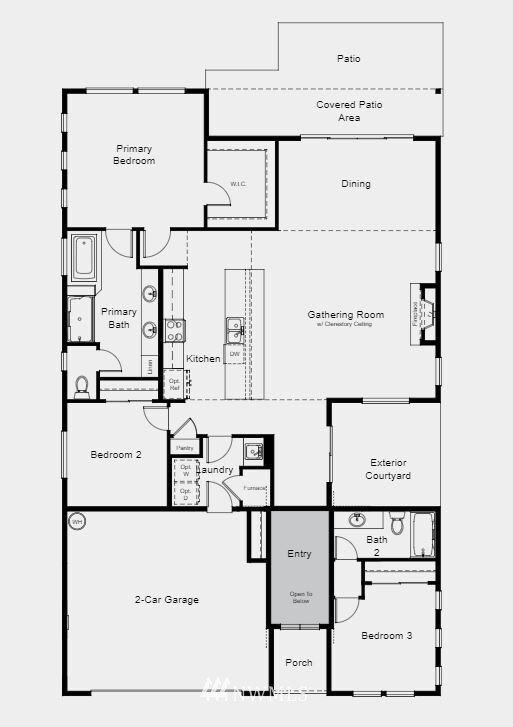 The Willow floorplan