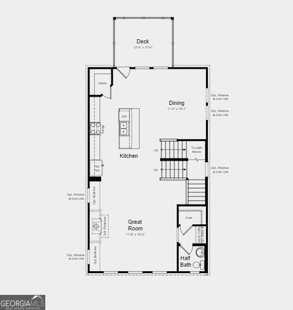 Main Level Floor Plan