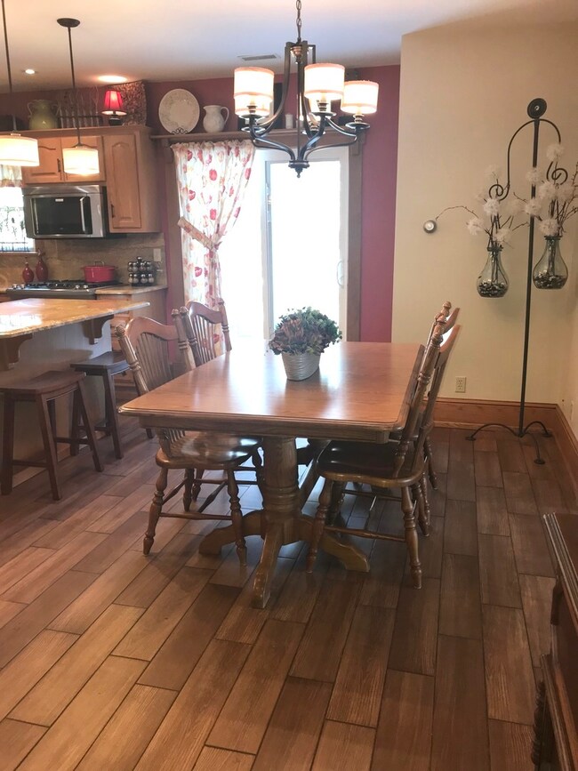 Notice the Wood Look Italian Porcelain Floors! Wow