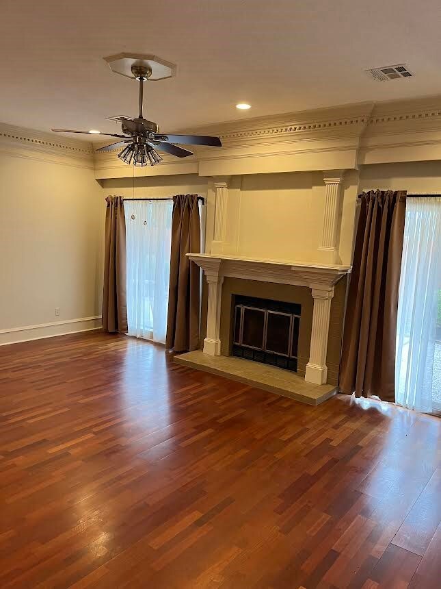 Family Room w/Fireplace and Custom Surround