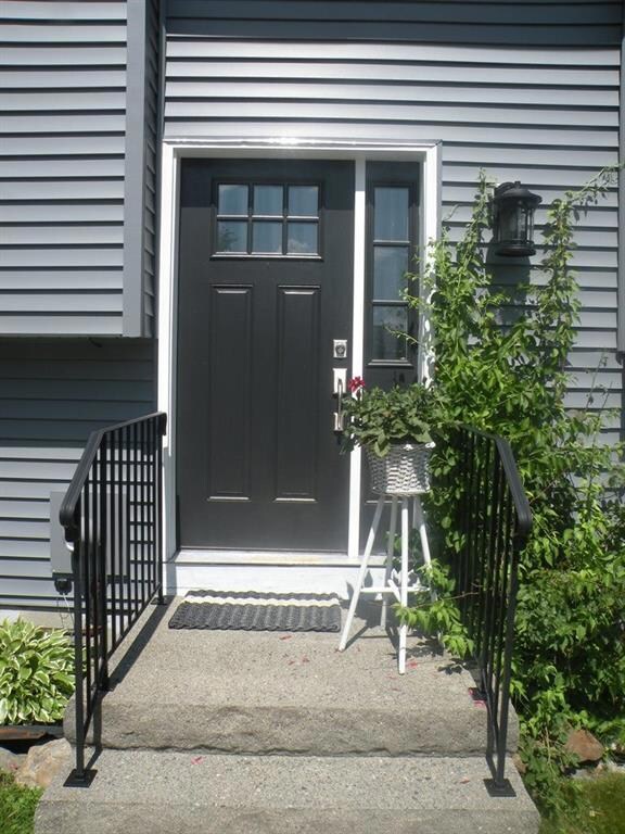 Front Entry and New Siding