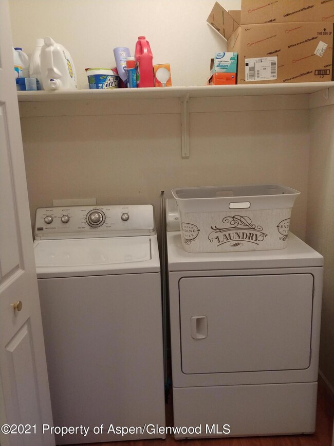 Laundry Area Upstairs