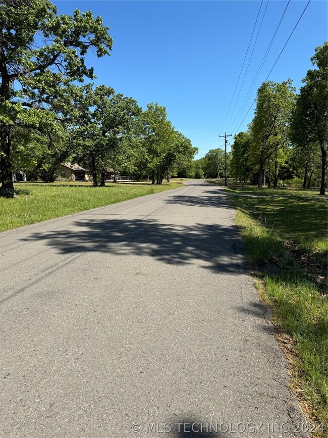 S 4550 Road into East Lake Hills.  Lot on Right.