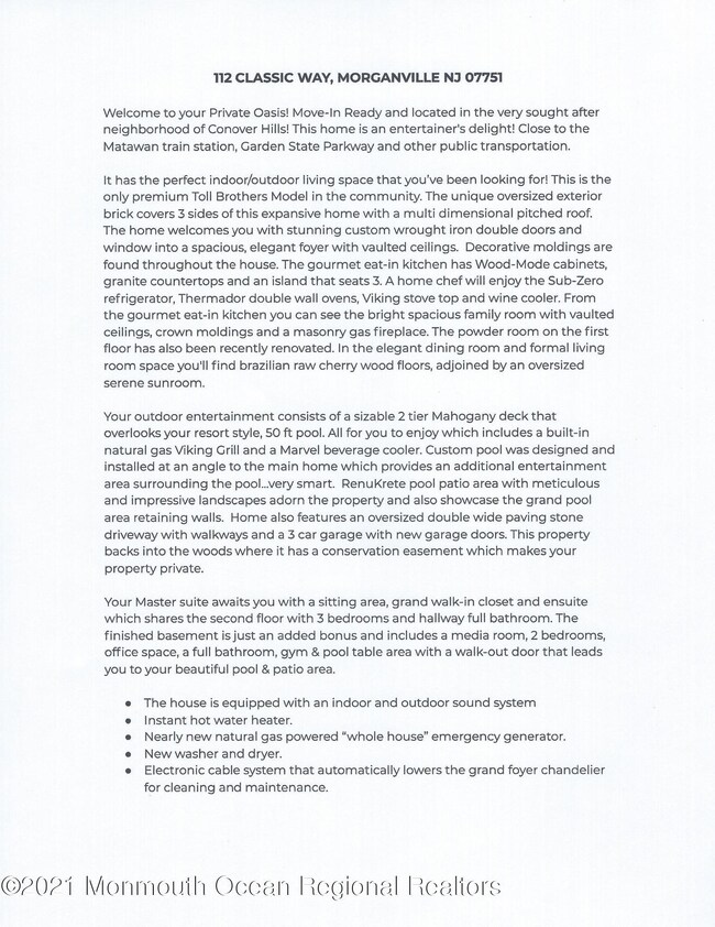 PROPERTY DESCRIPTION