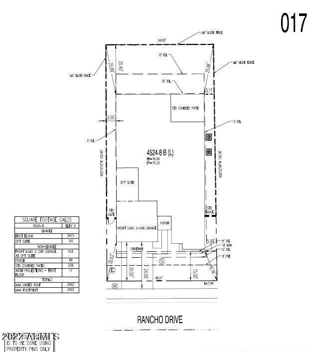 Plot Plan