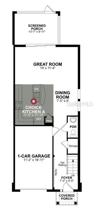 First floor floorplan