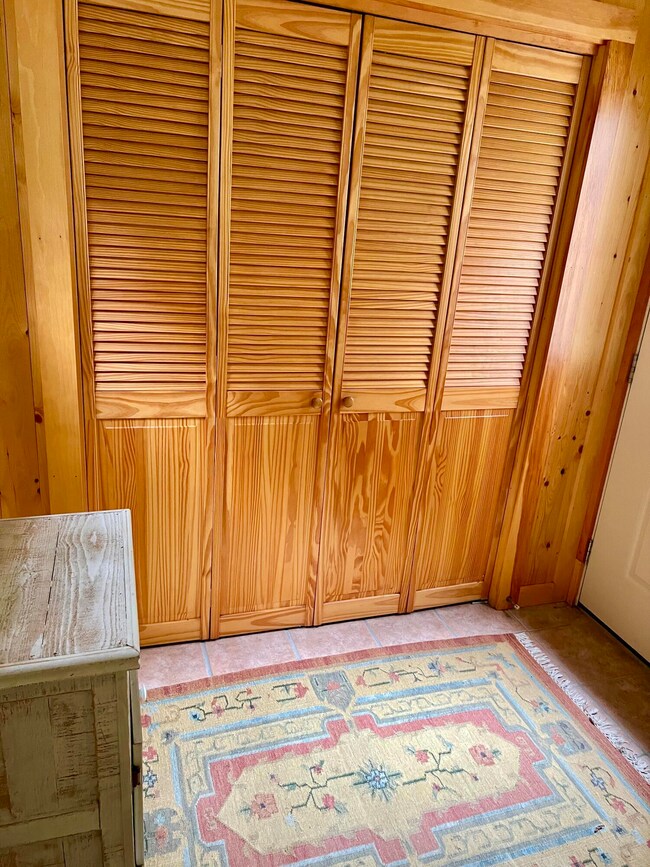 Entry with closet