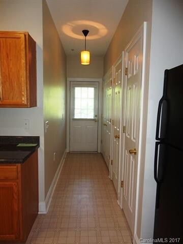 Laundry and Hallway to Patio door